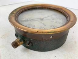 The James Leffel & Co Pressure Gauge Springfield, OH. This Item is 6" in Diameter