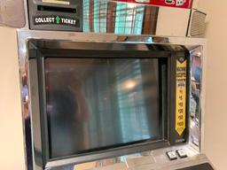 Bonus Poker Slot Machine w/Keys. This is 42" Tall x 24" Wide x 20" Deep - As Pictured