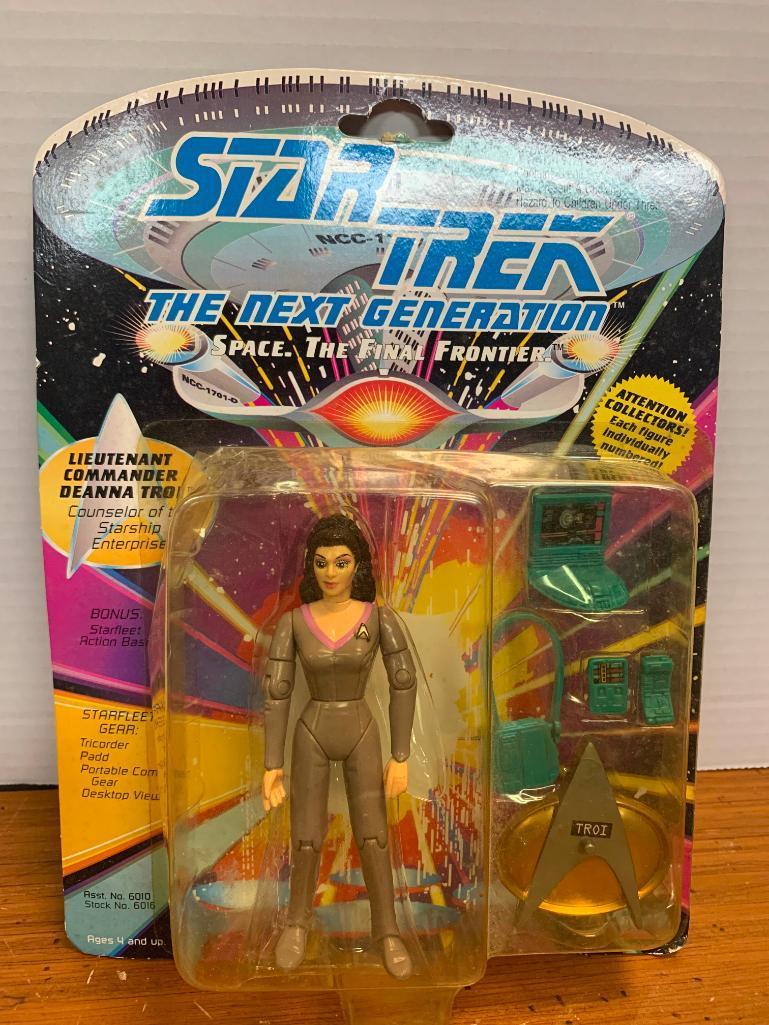 Star Trek The Next Generation Space the Final Frontier Lieutenant Commander Troi New in Box
