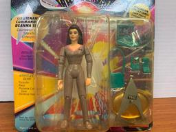 Star Trek The Next Generation Space the Final Frontier Lieutenant Commander Troi New in Box