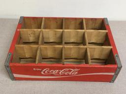 Vintage Wood Coca-Cola Bottle Carrier
