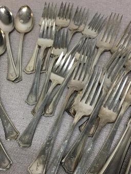 Group of Sterling Silver Flatware