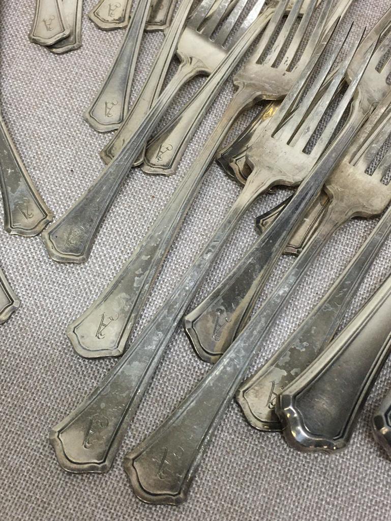 Group of Sterling Silver Flatware