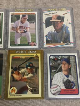 Group of Misc Rookie Baseball Trading Cards
