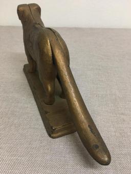 Vintage Cast Iron Dog Nut Cracker