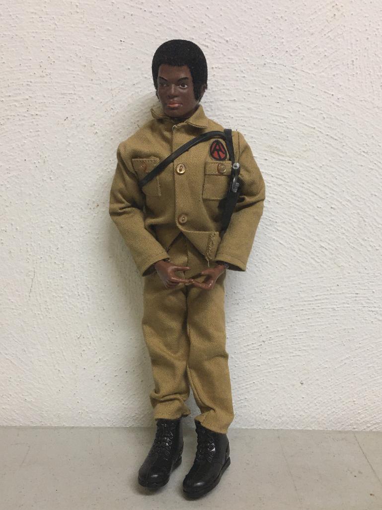 Vintage GI Joe Adventure Team Black Adventurer African American Original Action Figure by Hasbro