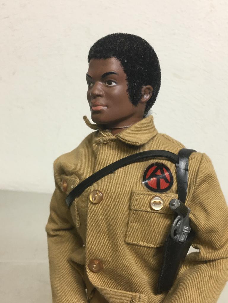 Vintage GI Joe Adventure Team Black Adventurer African American Original Action Figure by Hasbro