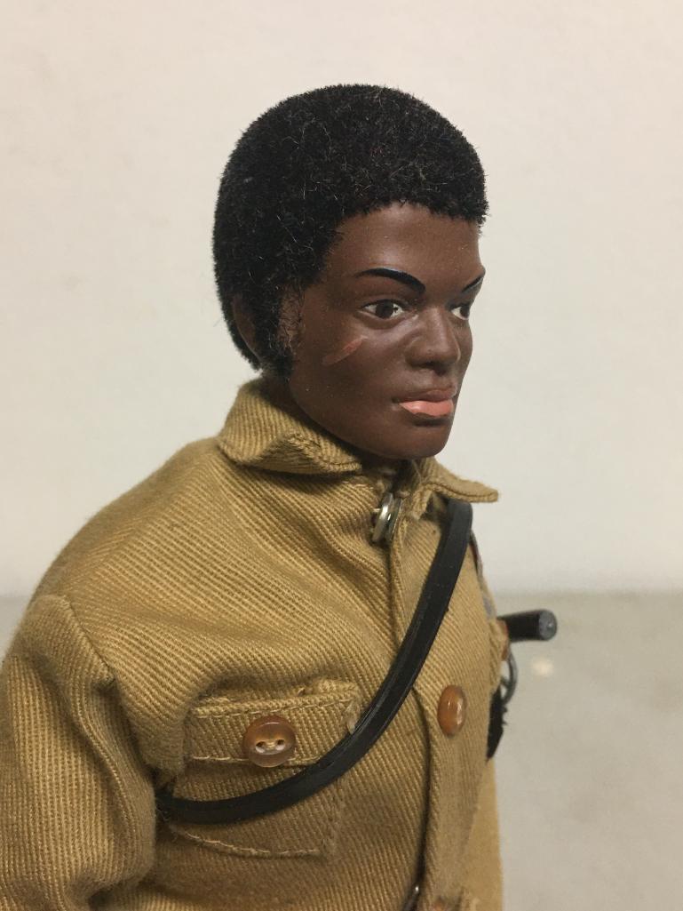 Vintage GI Joe Adventure Team Black Adventurer African American Original Action Figure by Hasbro