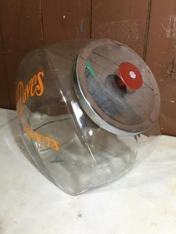 Glass Snack Jar