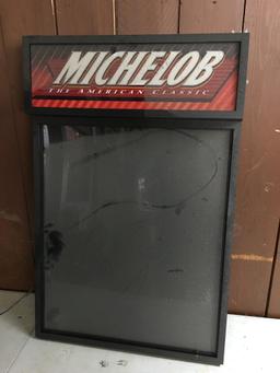 Michelob Dry Erase Lighted Sign