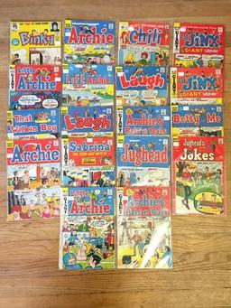 Group of Vintage Archie 1969-1971 Comic Books