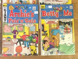 Group of Vintage Archie 1969-1971 Comic Books