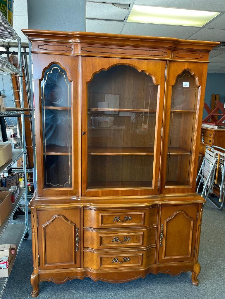Vintage Bassett China Hutch