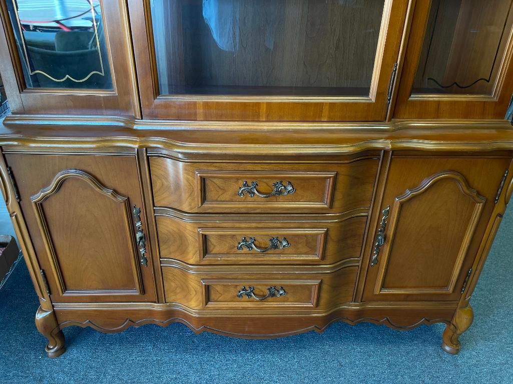 Vintage Bassett China Hutch