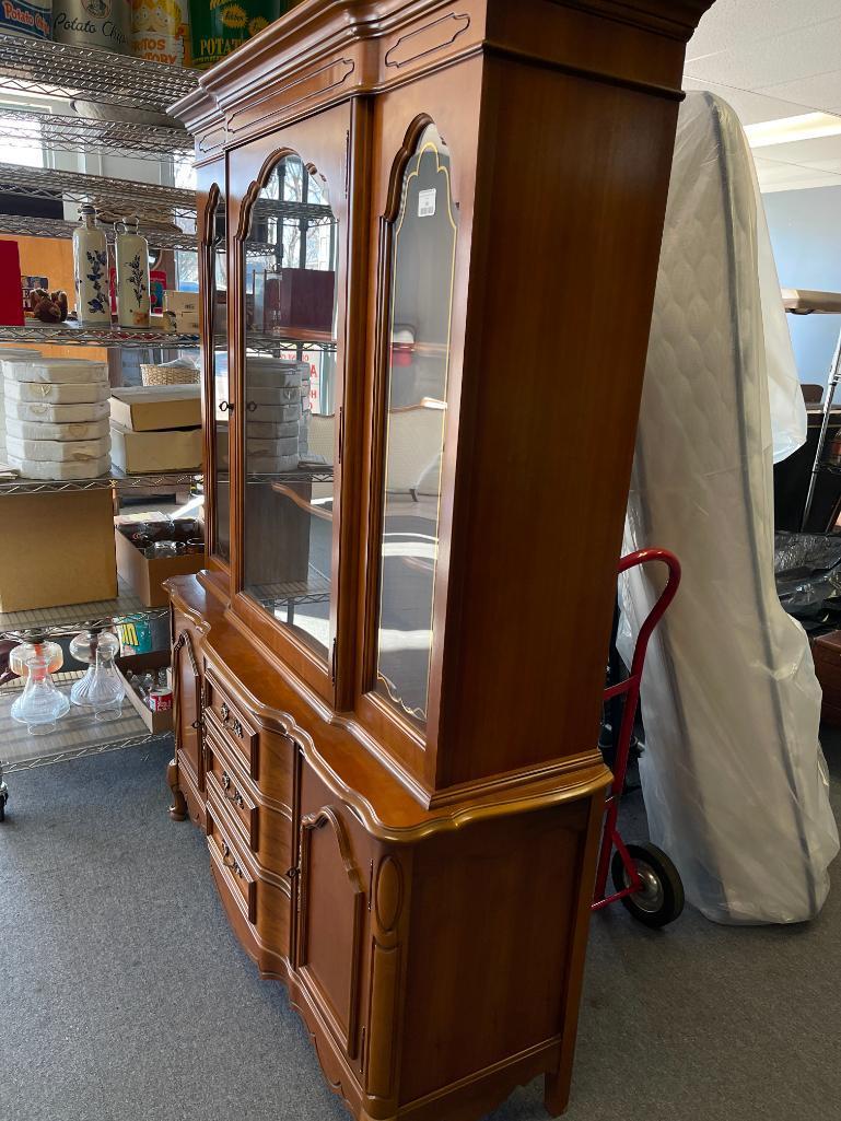 Vintage Bassett China Hutch