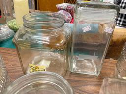 Clear Glass Shelf Lot