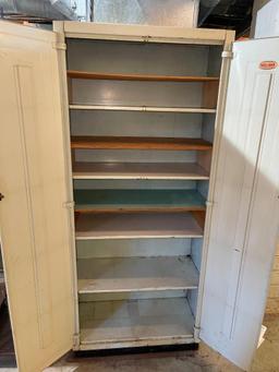 Vintage Kay-Dee Metal Cabinet w/Eight Shelves (Basement)