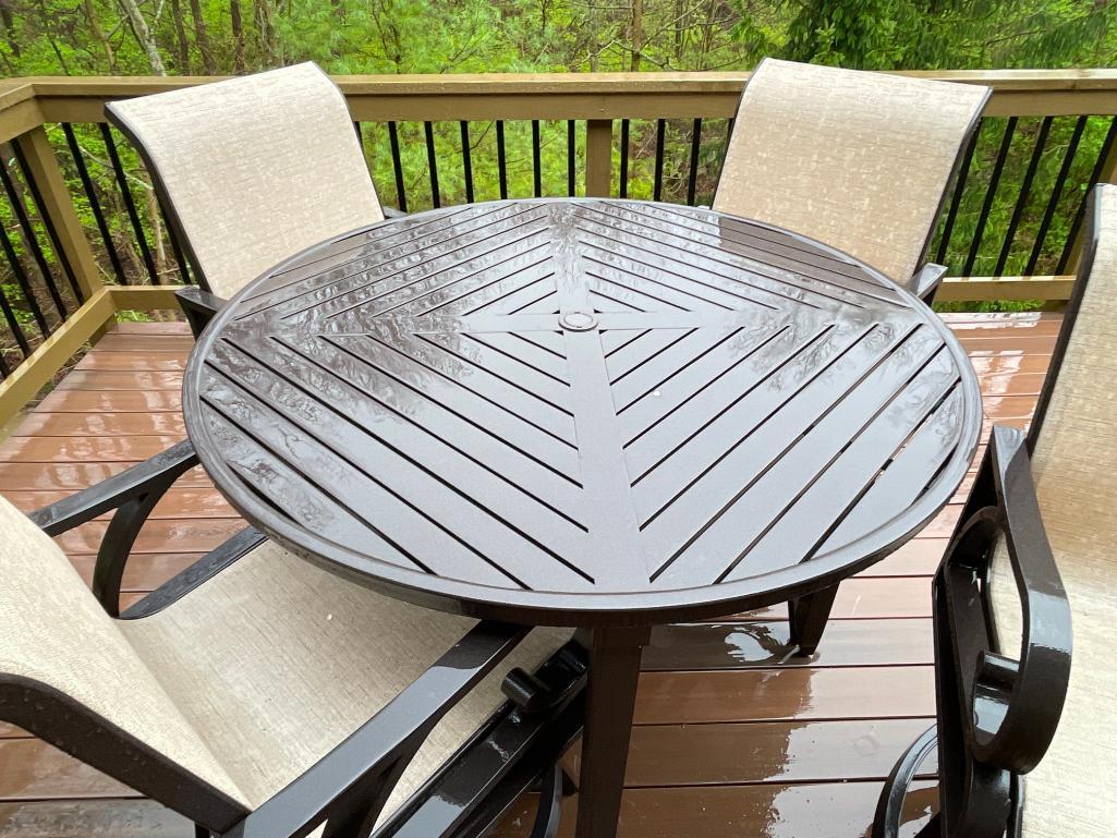 Prestige Casual Metal Outdoor Table and 4 Chairs