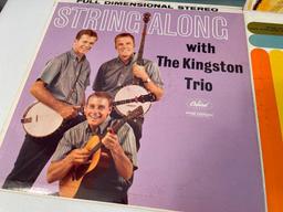 Group of 4 Kingston Trio Vinyl Records