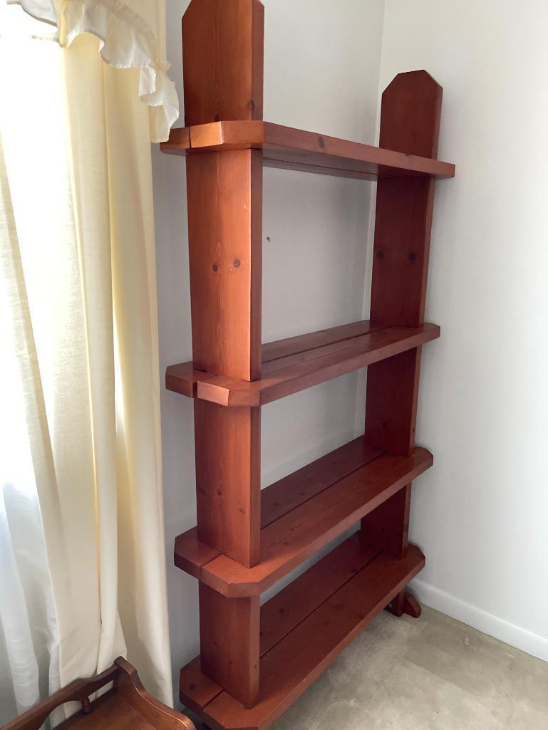 Sturdy Wooden Bookshelf