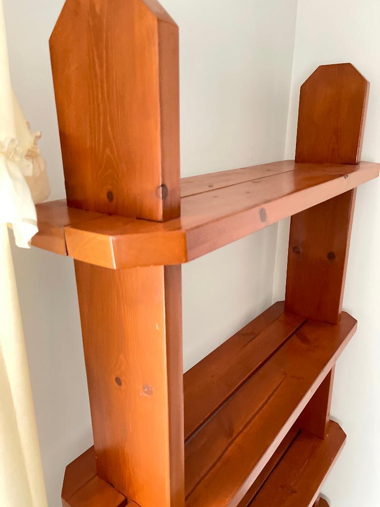 Sturdy Wooden Bookshelf