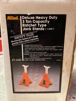 Scissor Jack and Allied Deluxe Heavy Duty Jack Stands