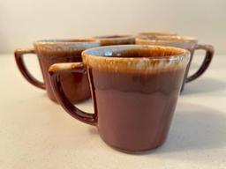 Set of 5 McCoy Coffee Mugs