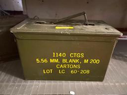 Group of 2 Military Ammo Boxes