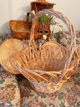 Group of Wicker Baskets