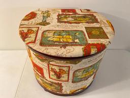 Vintage Ottoman with Storage