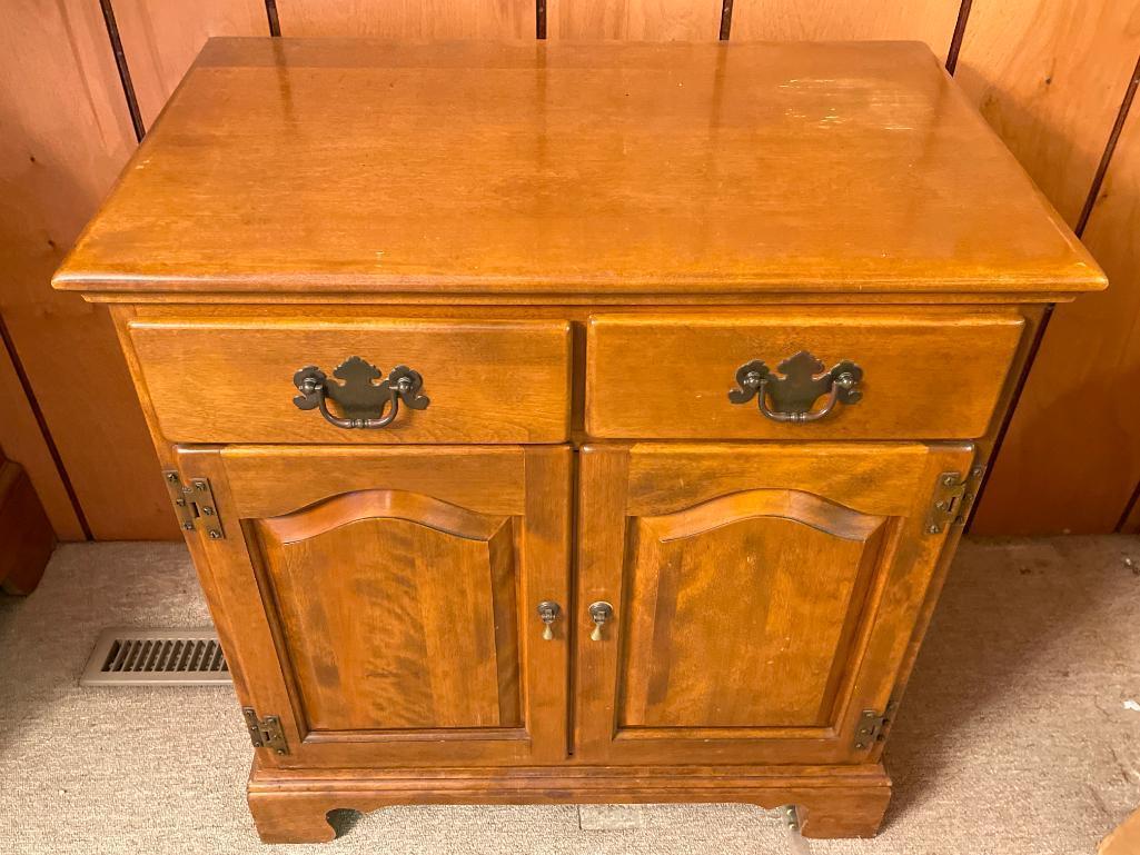 Vintage Wooden Ethan Allen Cabinet