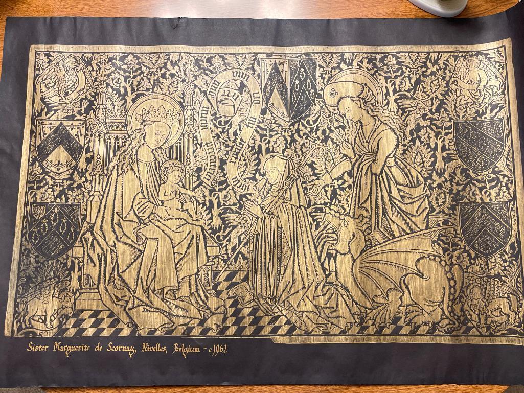 Brass Rubbing Picture