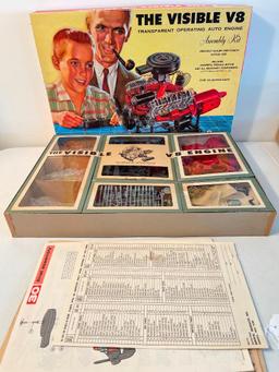 Vintage The Visible V8 Model Kit - Unopened