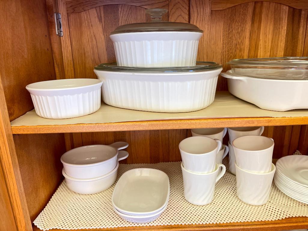 Group of Corning Ware Pieces