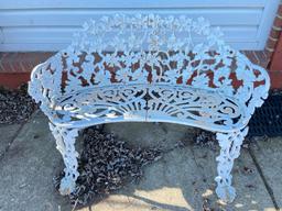 Iron Outdoor Bench