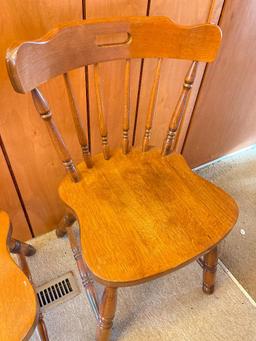 Pair of Wooden Chairs