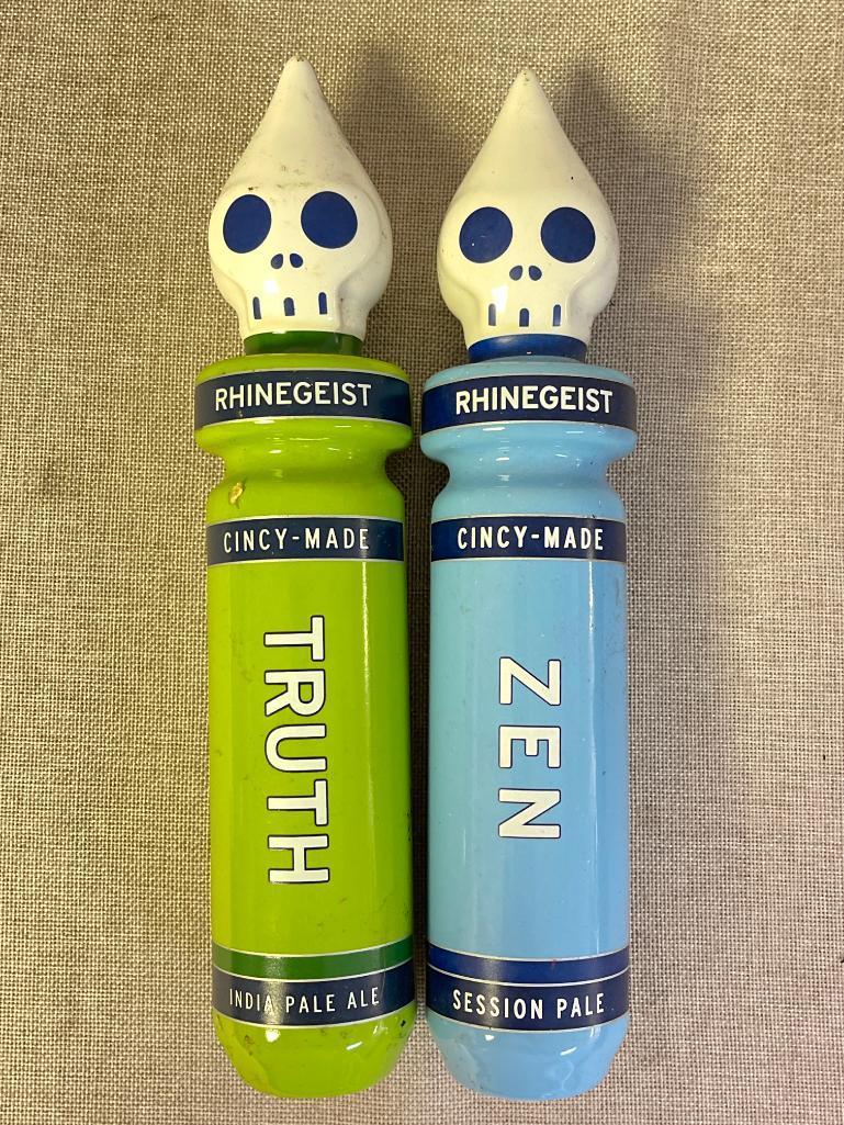 Group of 2 Rhinegeist Beer Taps