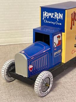 Vintage Schylling Tin Litho Chewing Gum Toy Truck