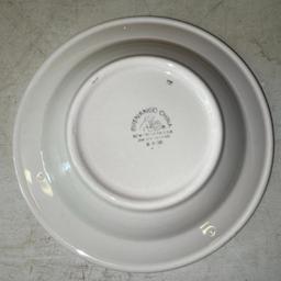 Box of Anchor Hocking Shenango China Soup Bowls for King Cole Restaurant