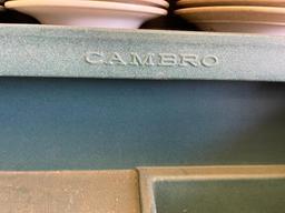 Cambro Plastic Rolling Serving Station/Bar