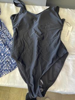 Two Ladies One Piece Bathing Suits Size 16/L