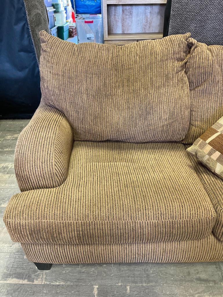 Brown Loveseat