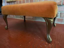 Vintage Upholstered Foot Stool