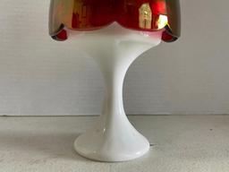 Vintage Glass Westmoreland Candle Holder