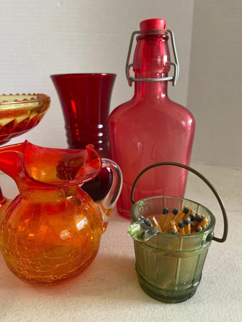 Group of Vintage Glasswear