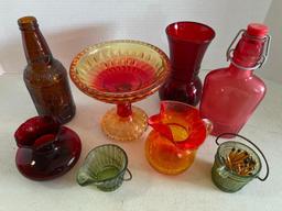 Group of Vintage Glasswear