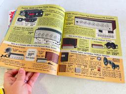 Group of Radio Shack Catalogs (1970s)