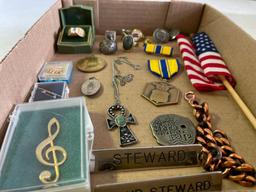 Jewelry and Metal Lot