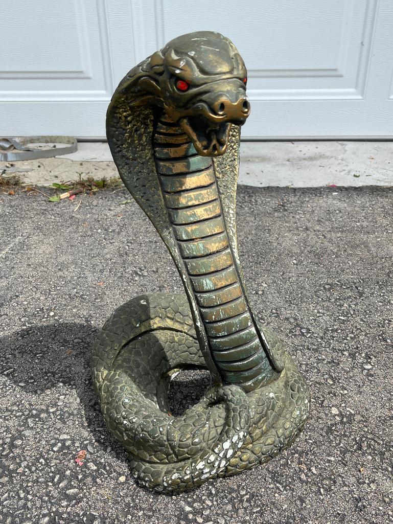 Vintage Ceramic Cobra