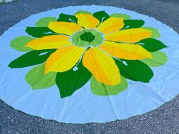 Vintage Round Table Cloth